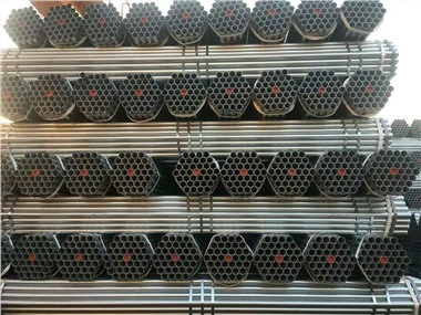 BS 1387/ASTM A53 Conductă de oțel cu structură galvanizată neagră